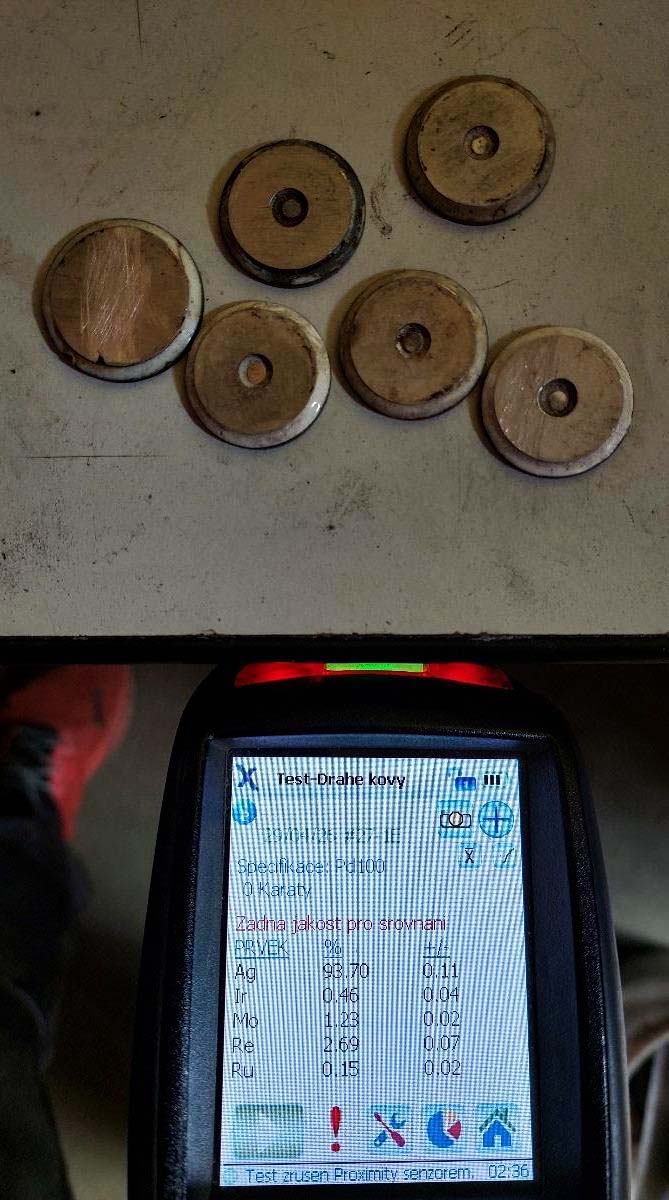 Měření XRF